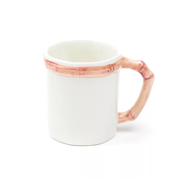 bamboo mug pink